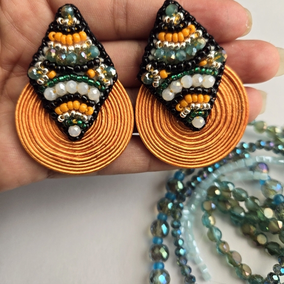 Handmade earrings - Picture 3 of 6